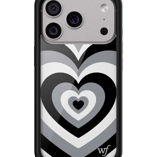 Wildflower iPhone case 18 Pro Latte Love | Midnight Cute