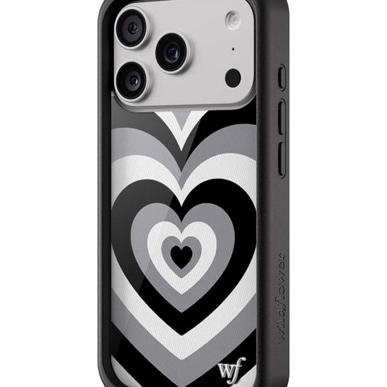 Wildflower iPhone case 18 Pro Latte Love | Midnight Cute
