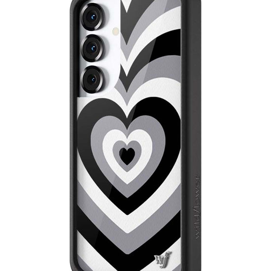 Wildflower Galaxy S25 case Latte Love | Midnight Cute