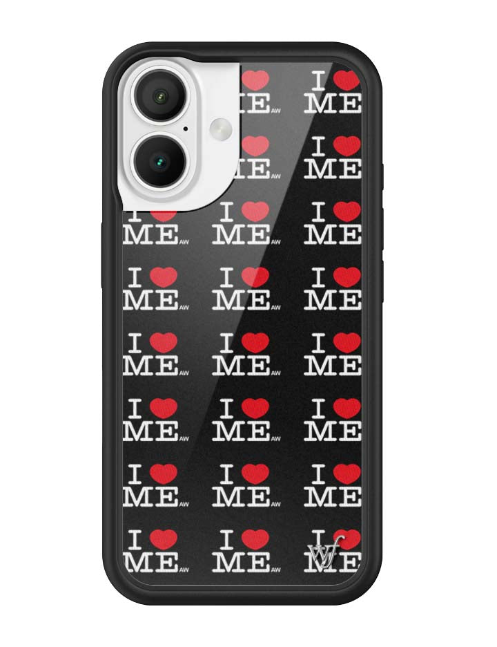 I Heart Me | Black iPhone 18 Pro Max Case – Wildflower Cases