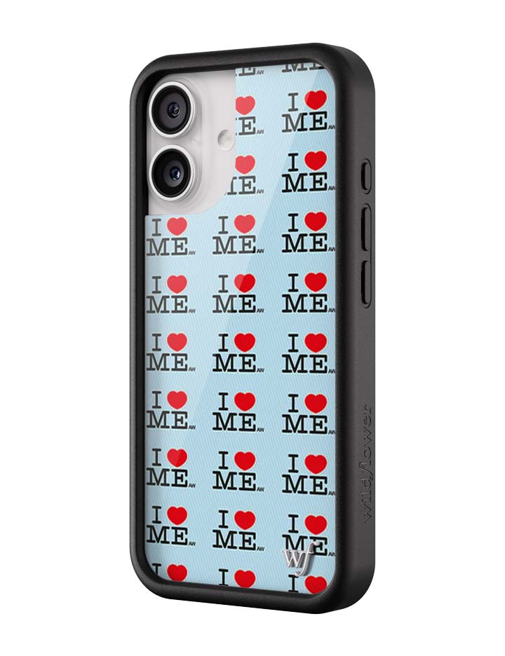 I Heart Me | Blue iPhone 17 Case – Wildflower Cases
