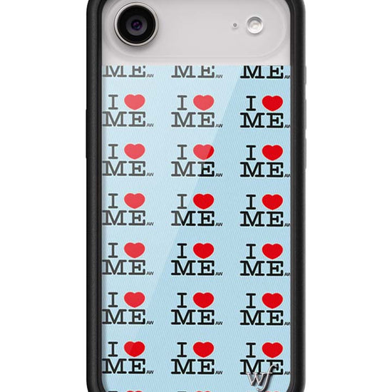 Wildflower iPhone case Air I Heart Me Red Blue Cute