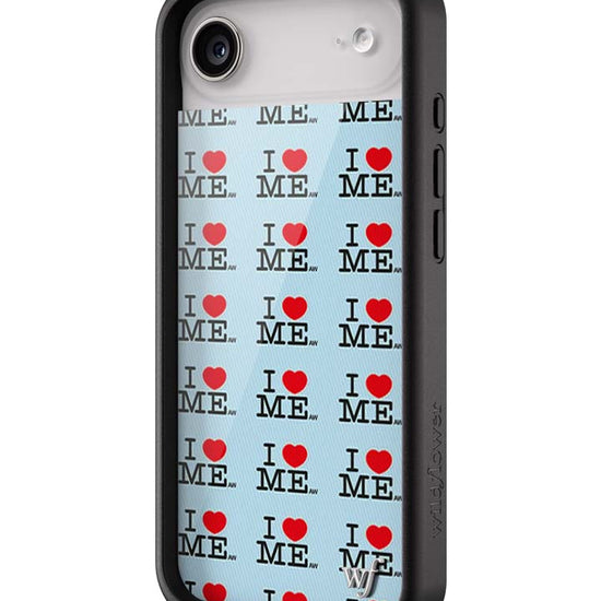 Wildflower iPhone case Air I Heart Me Red Blue Cute