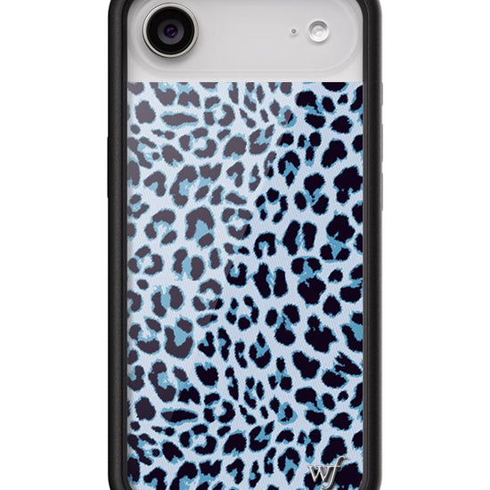Wildflower iPhone case Air Blue Meow Leopard Cute