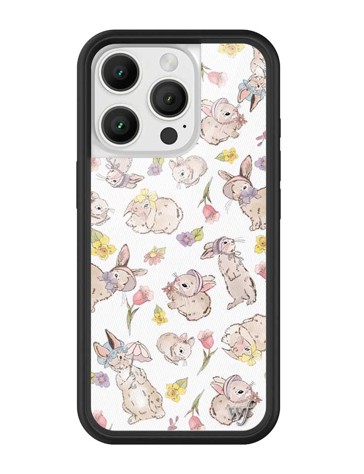 Bunnies in Bonnets iPhone 16 Pro Max Case – Wildflower Cases