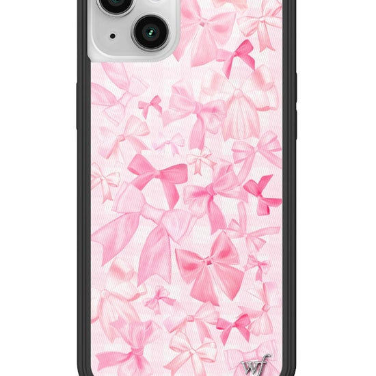 wildflower bow beau iphone case