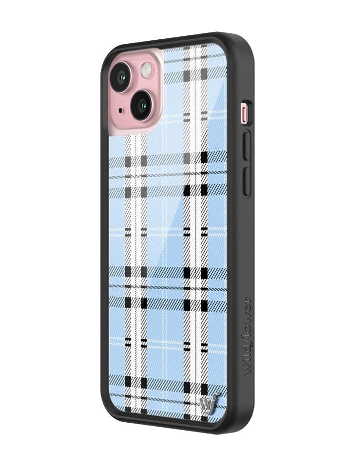 iPhone 15 Plus CasePlaid | Blue - Thumbnail 2