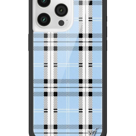Wildflower Plaid | Blue iPhone 15 Pro Max Case