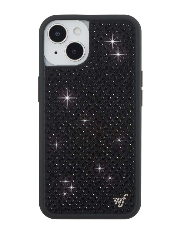 Iphone 13 Rhinestone Case Rhinestone | BlackiPhone 13 Case – Wildflower Cases