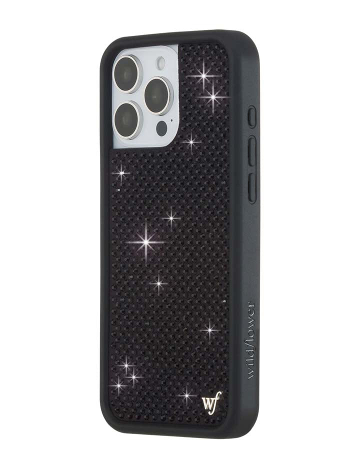 Rhinestone | BlackiPhone 16 Pro Max Case – Wildflower Cases