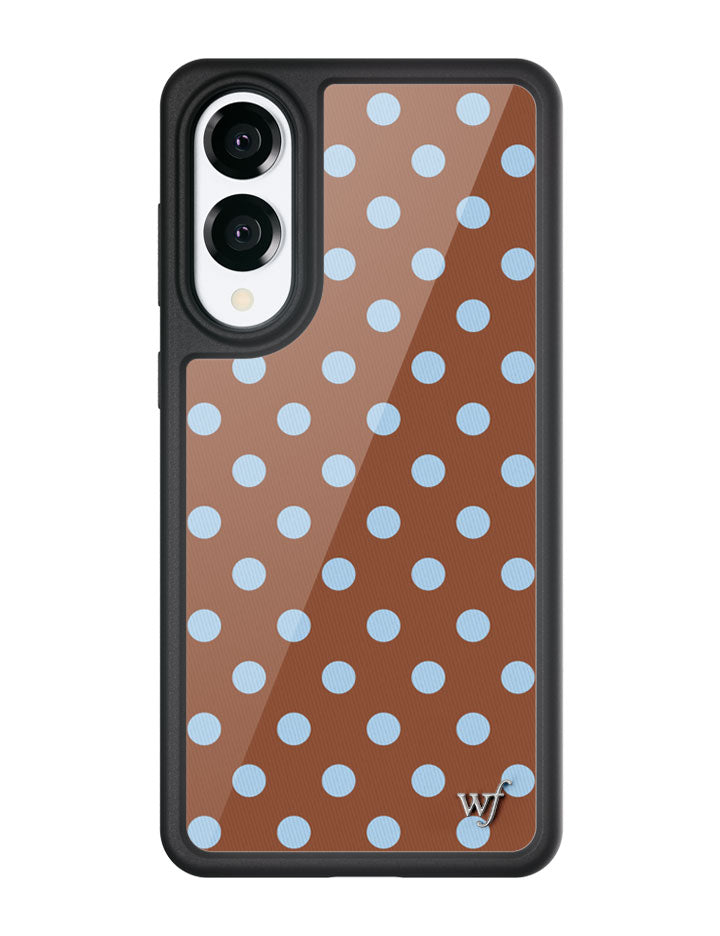 brown polka dot phone case Polka Dot Galaxy S25 case
