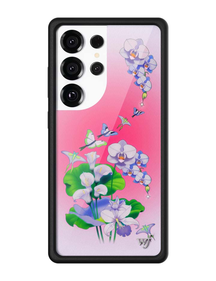 Wildflower Galaxy S25 case Ultra Butterfly Dreams Butterflies Cute