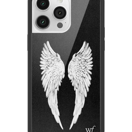 Wildflower iPhone case 14 Pro Max Angel Baby Black Cute