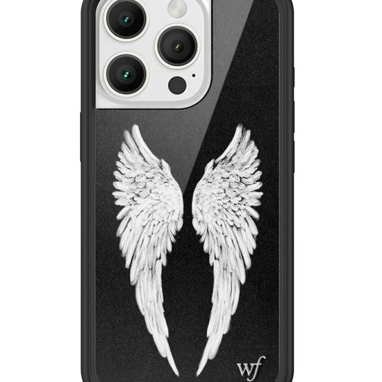 Wildflower iPhone case 16 Pro Angel Baby Black Cute
