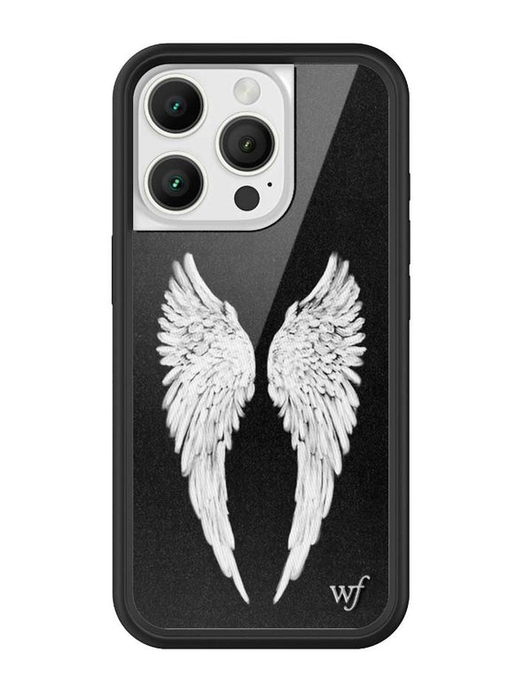 Wildflower iPhone case 16 Pro Angel Baby Black Cute