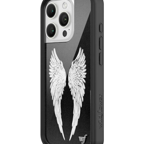 Wildflower iPhone case 16 Pro Angel Baby Black Cute