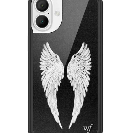 Wildflower iPhone case 16 Plus Angel Baby Black Cute