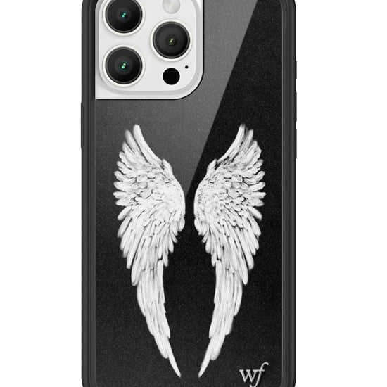 Wildflower iPhone case 16 Pro Max Angel Baby Black Cute