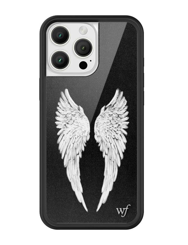 Wildflower iPhone case 16 Pro Max Angel Baby Black Cute