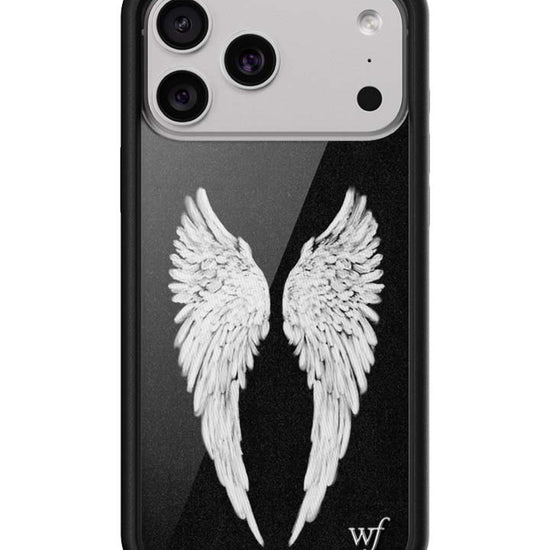 Wildflower iPhone case 17 Pro Max Angel Baby Black Cute