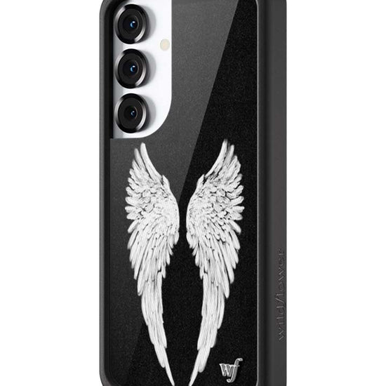 Wildflower Galaxy S25 case Angel Baby Black Cute