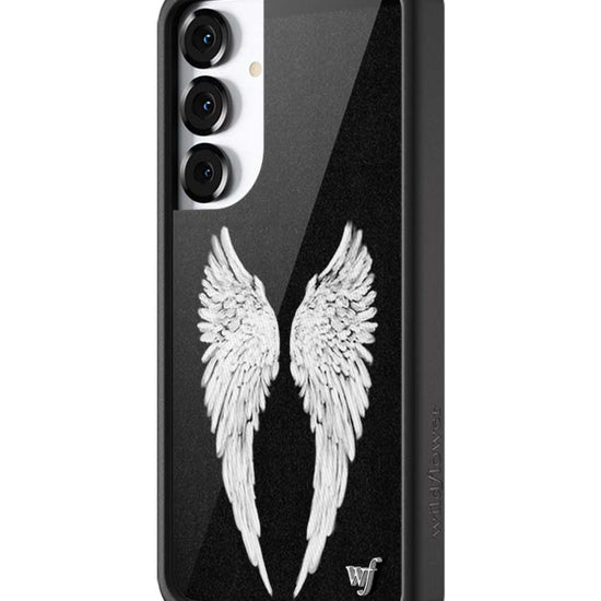 Wildflower Galaxy S25 case Plus Angel Baby Black Cute