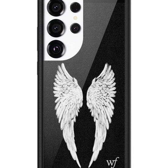 Wildflower Galaxy S25 case Ultra Angel Baby Black Cute