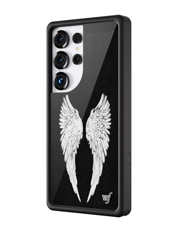 Wildflower Galaxy S25 case Ultra Angel Baby Black Cute
