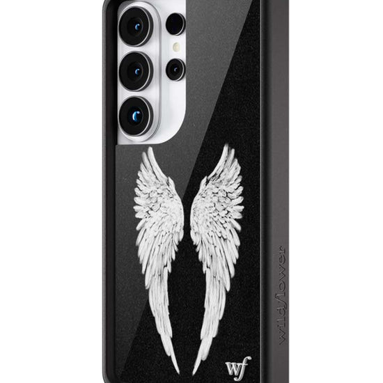 Wildflower Galaxy S26 case Ultra Angel Baby Black Cute