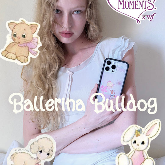 wildflower cases precious moments ballerina bulldog release