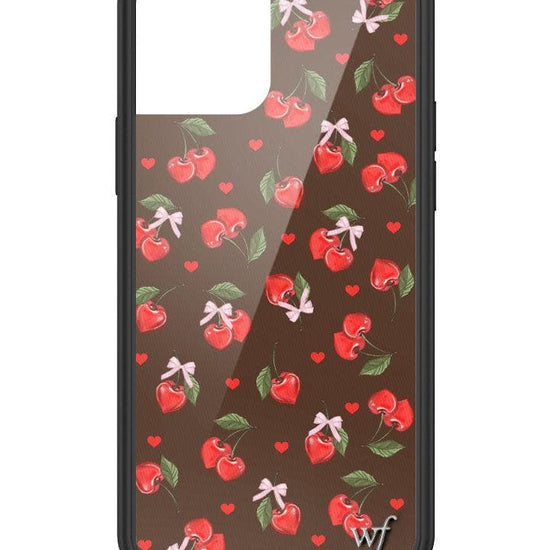 wildflower chocolate cherries iphone 12/12pro case