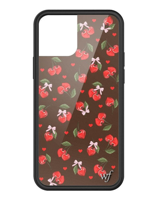 wildflower chocolate cherries iphone 12/12pro case