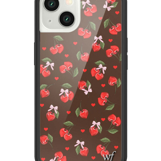 wildflower chocolate cherries iphone 13 case