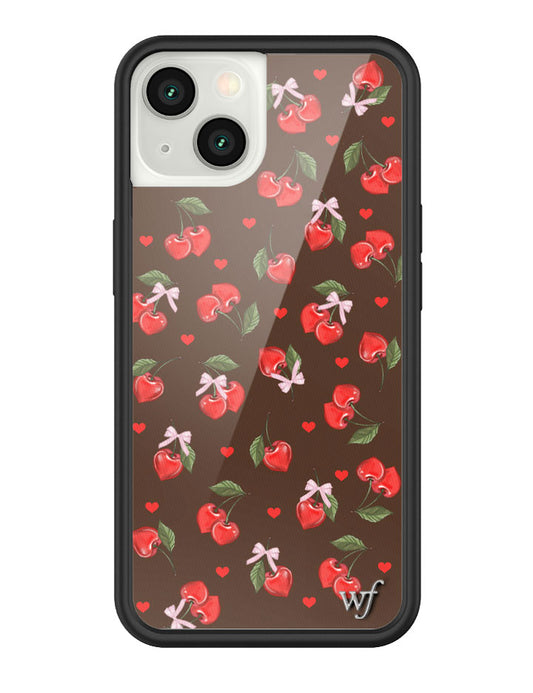 wildflower chocolate cherries iphone 13 case