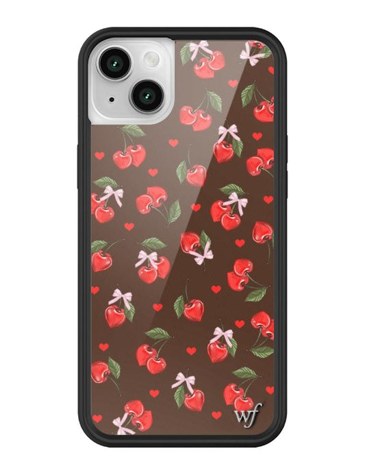 wildflower chocolate cherries iphone 14 case