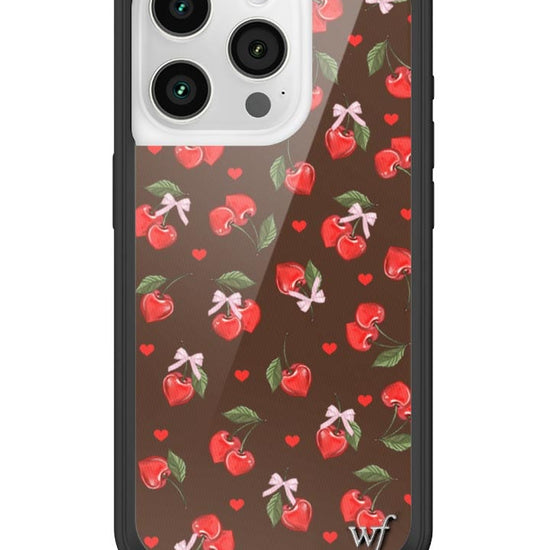 wildflower chocolate cherries iphone 15pro case