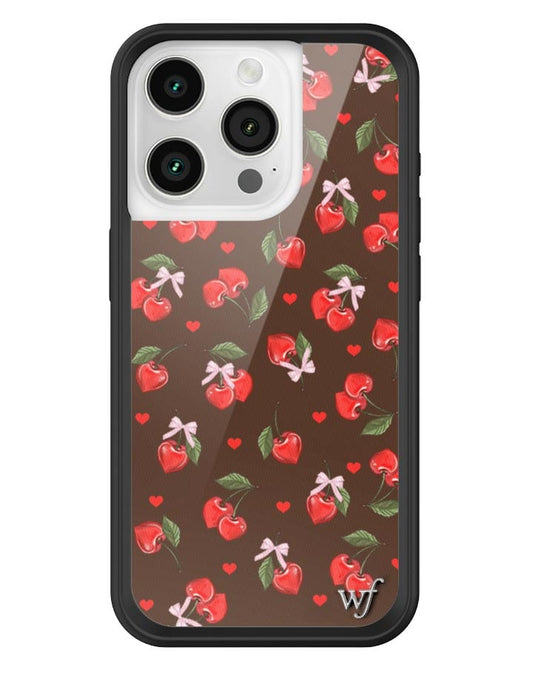 wildflower chocolate cherries iphone 15pro case