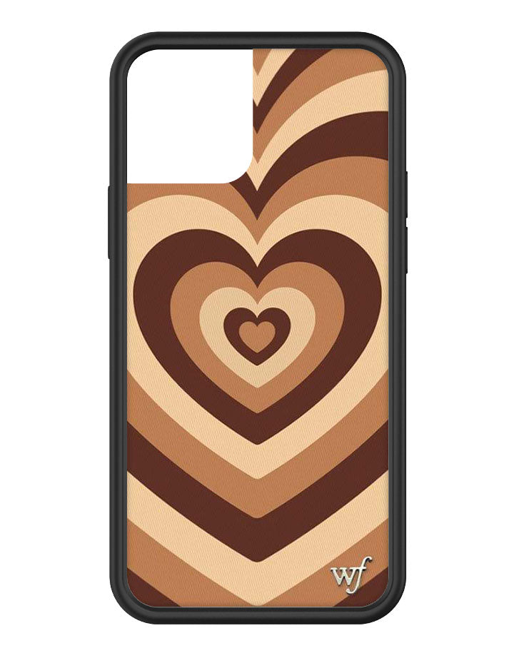 Latte Love Brown iPhone 13 Pro Case – Wildflower Cases