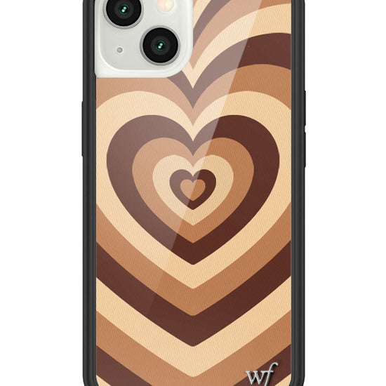 Wildflower iPhone case 13 Latte Love Mocha Cute