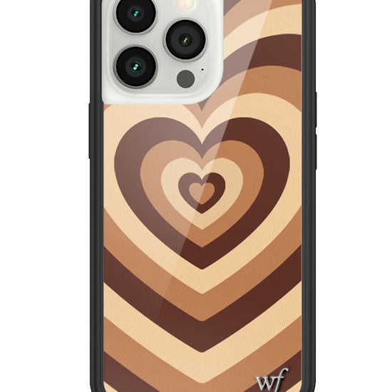Wildflower iPhone case 13 Pro Latte Love Mocha Cute