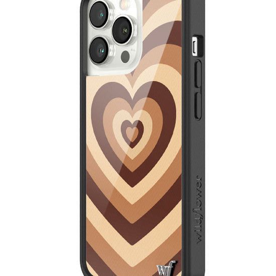 Wildflower iPhone case 13 Pro Latte Love Mocha Cute