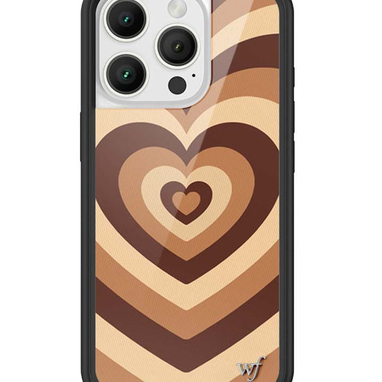 Wildflower iPhone case 16 Pro Latte Love Mocha Cute
