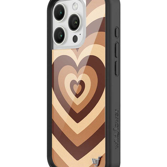 Wildflower iPhone case 16 Pro Latte Love Mocha Cute