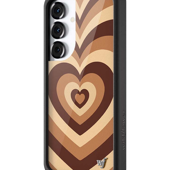 Wildflower Galaxy S25 case Latte Love Mocha Cute