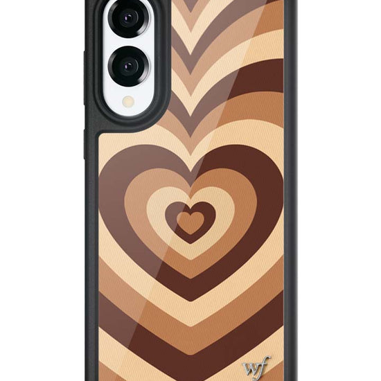 Wildflower Galaxy S25 case Edge Latte Love Mocha Cute