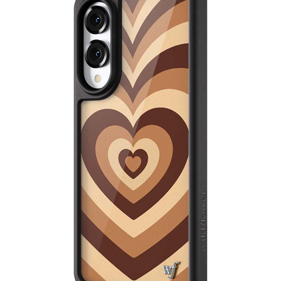 Wildflower Galaxy S25 case Edge Latte Love Mocha Cute