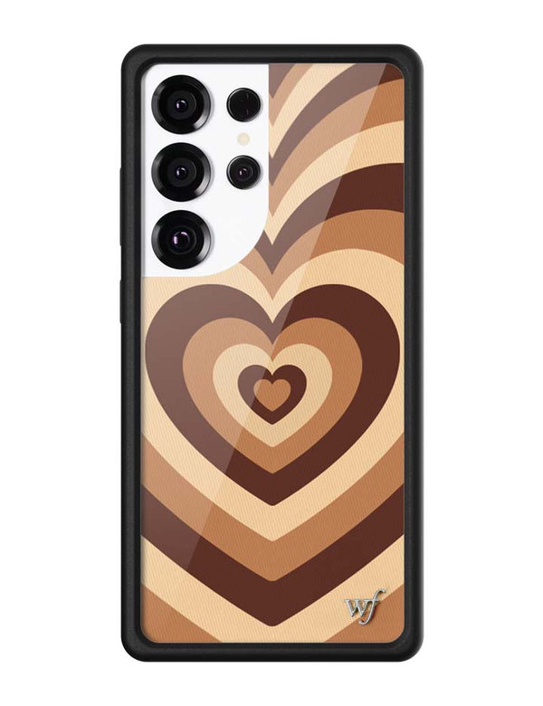Wildflower Galaxy S25 case Ultra Latte Love Mocha Cute