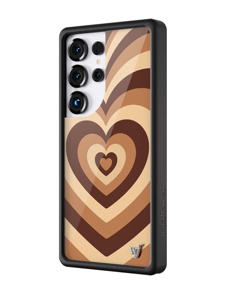 Wildflower Galaxy S25 case Ultra Latte Love Mocha Cute