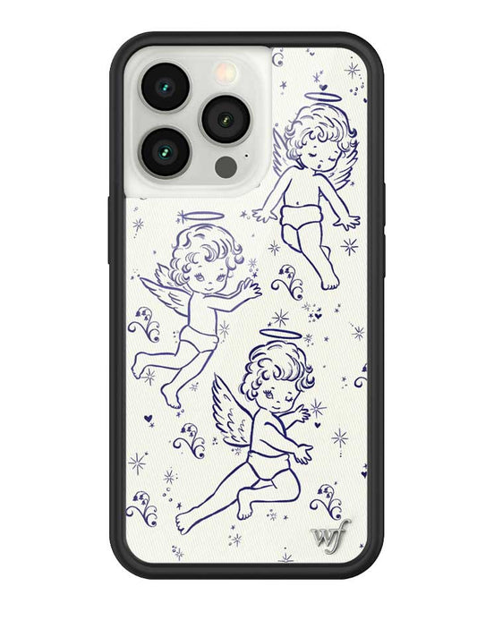 wildflower cherubs iphone 13pro case