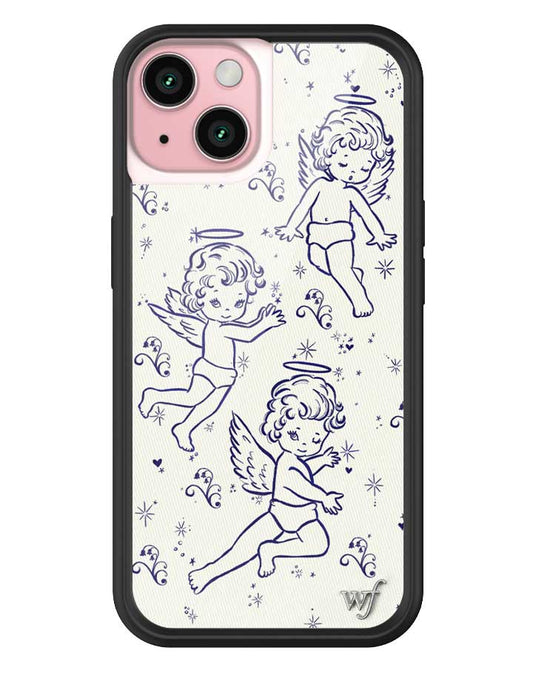 wildflower cherubs iphone 15 case